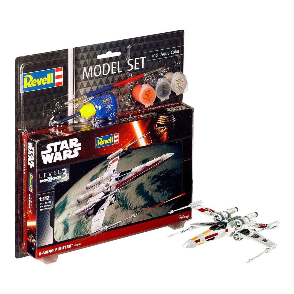 Star Wars maquette 1/112 Model Set X-Wing Fighter 11 cm - type-maquettes