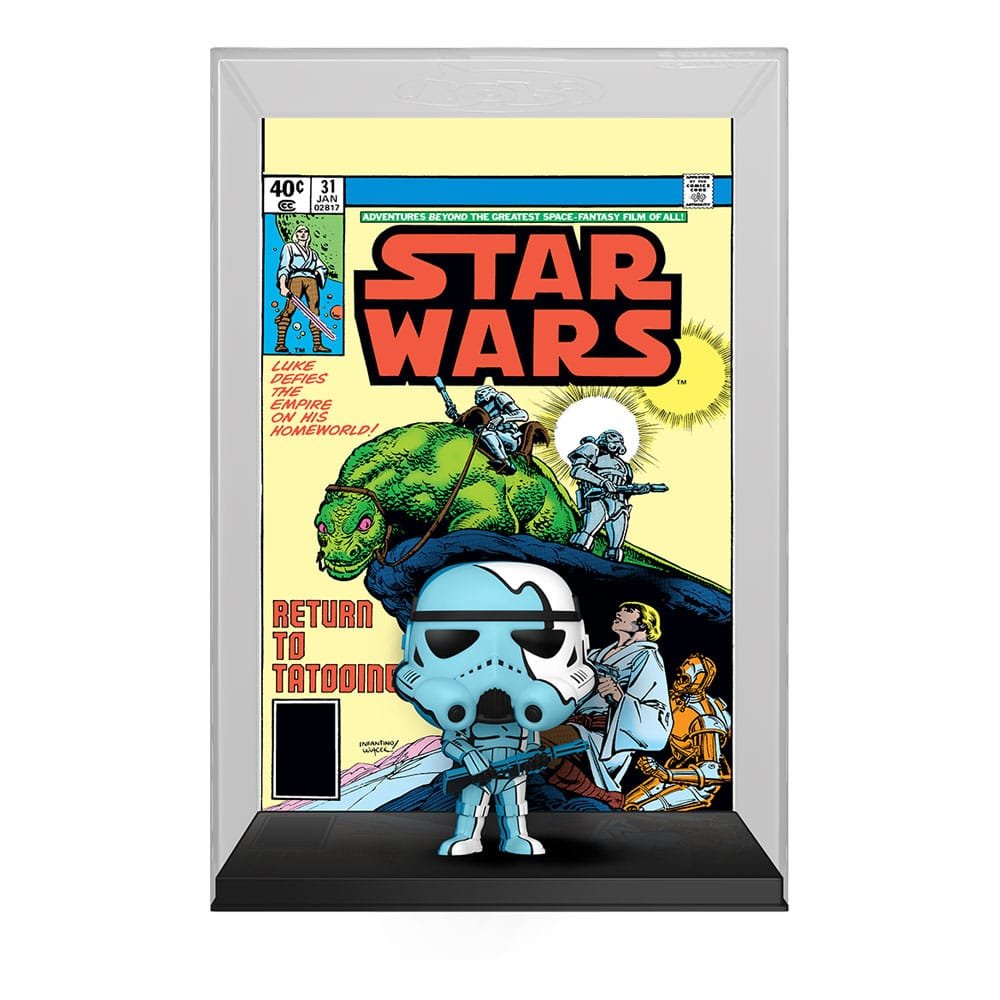 Star Wars POP! Comic Cover Vinyl Figurine Stormtrooper (1977) #31 9 cm - star-wars - Goodies