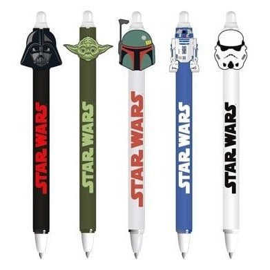 Star Wars Stylo gel effaçable Characters Présentoir (30) - type-papeterie