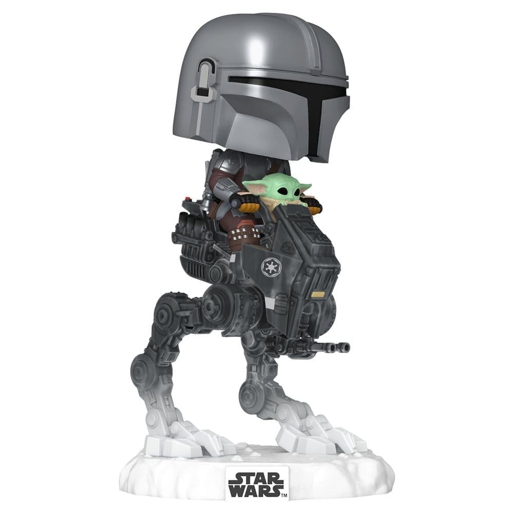 Star Wars: The Mandalorian and Grogu POP! Rides Deluxe Vinyl figurine Bobble Hea - star-wars - Goodies