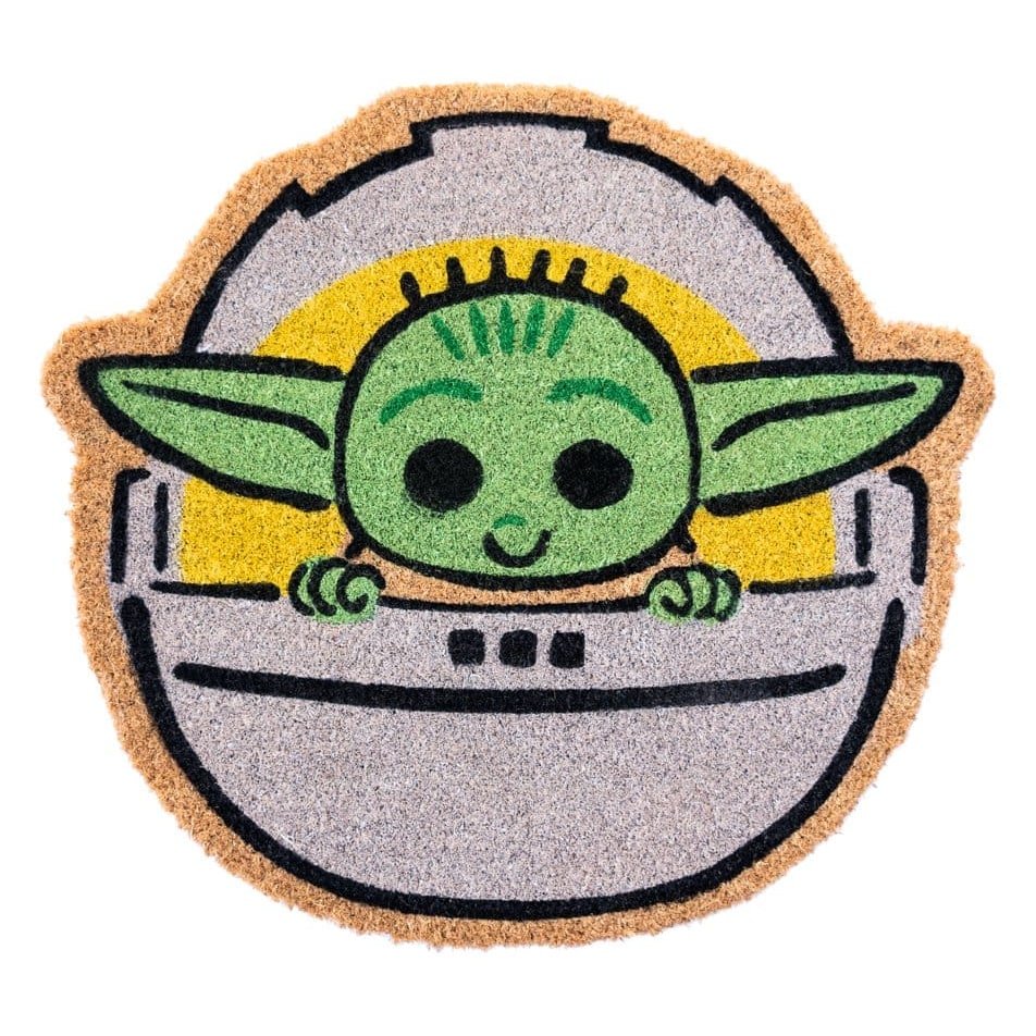 Star Wars The Mandalorian paillasson découpé 50 x 55 cm - type-tapis