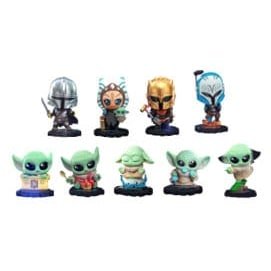 Star Wars The Mandalorian présentoir boîte-mystère figurines mini Cosbi 8 cm (8) - star-wars - Goodies