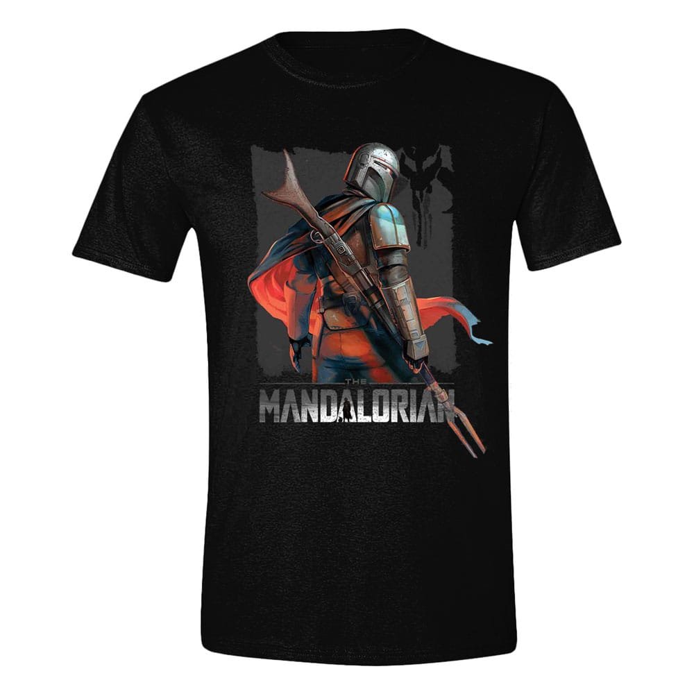 Star Wars The Mandalorian T-Shirt Mando Pose (M)