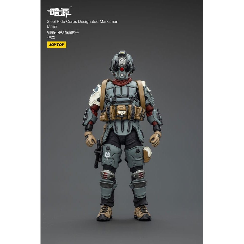 Steel Ride Corps Dark Source figurine Designated Marksman Ethan 7 cm - Steel Ride Corps
