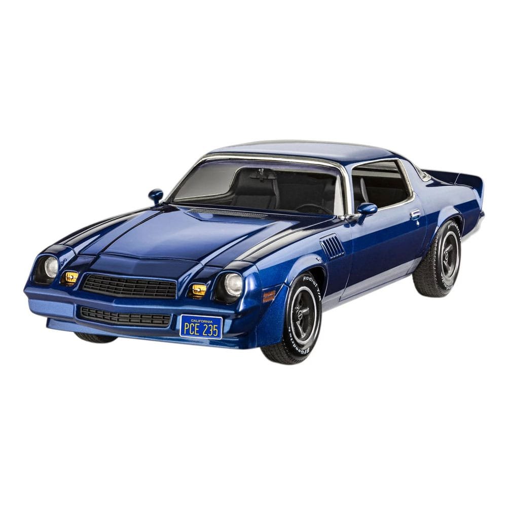 Stranger Things kit complet maquette 1/25 Chevy Camaro Z/28 (Aqua Color) 19 cm - type-maquettes