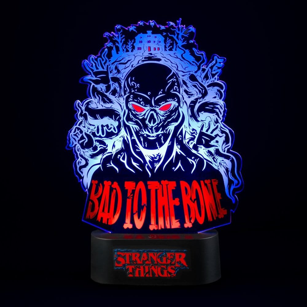 Stranger Things Lampe de Table Bad to the Bone