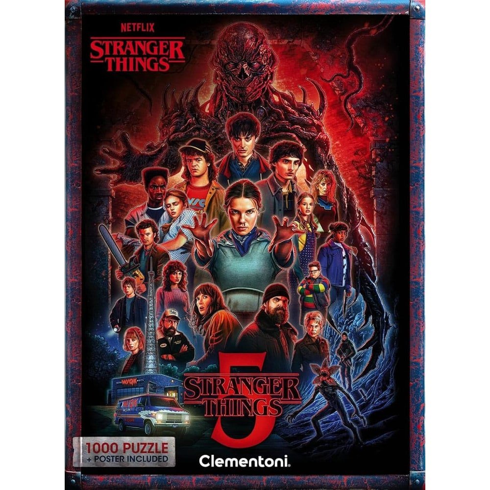 Stranger Things puzzle Season 5 (1000 pièces)