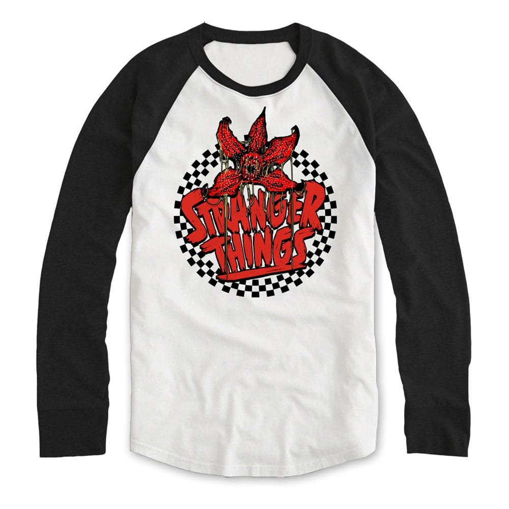 Stranger Things Sweatshirt Checkered Circle Ls (S)