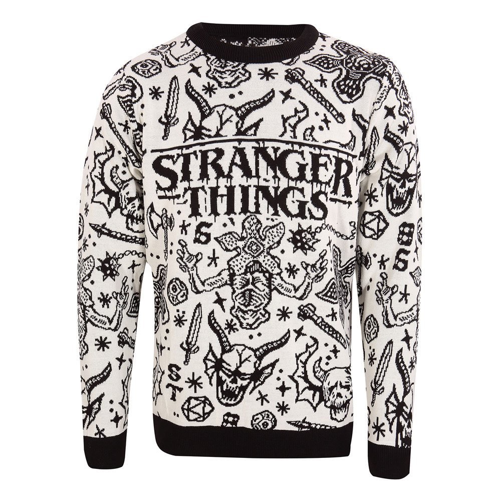 Stranger Things Sweatshirt Christmas Jumper Collage (S)
