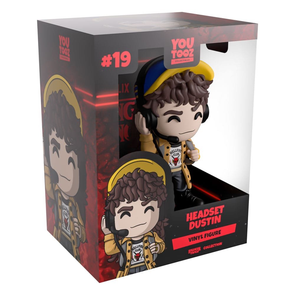 Stranger Things Vinyl figurine Headset Dustin 13 cm - Stranger Things