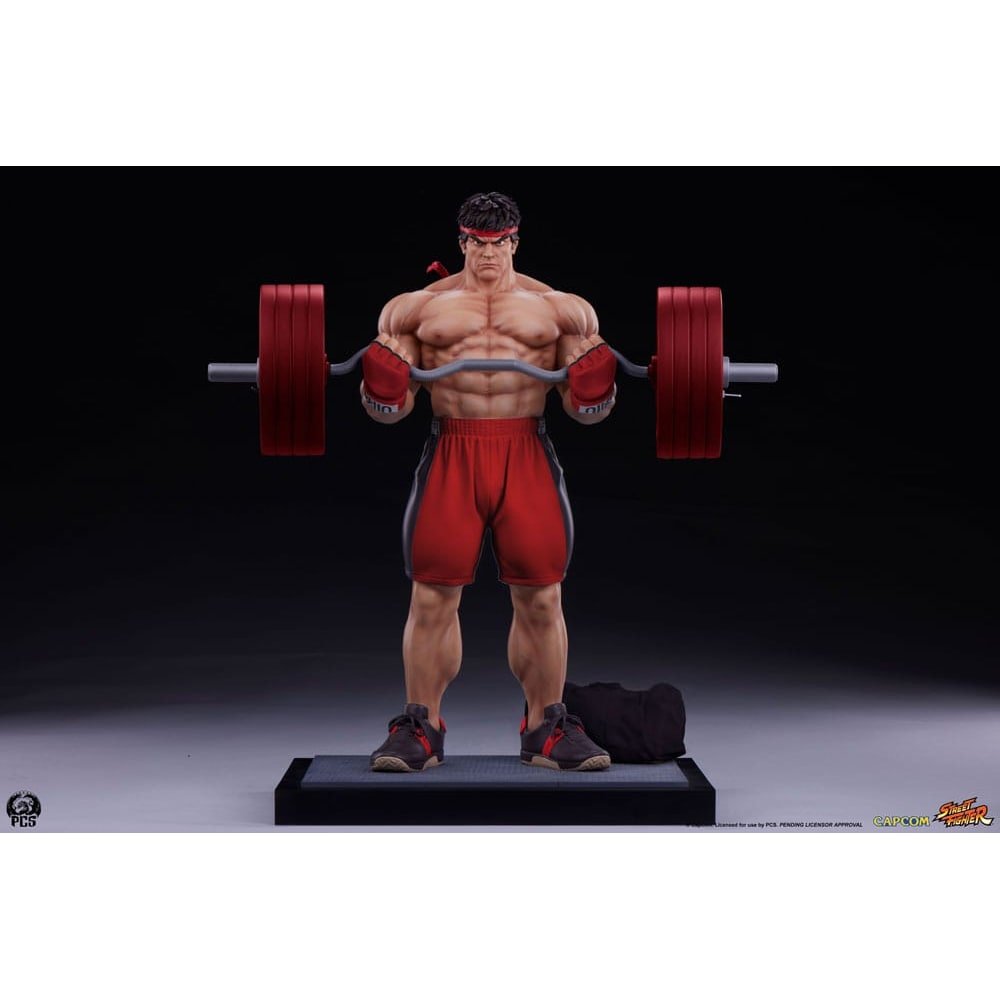 Street Fighter statuette Premier Series 1/4 Ryu: Powerlifting 53 cm - Street Fighter