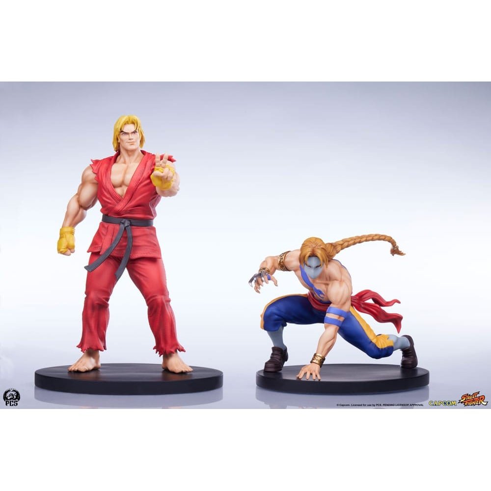 Street Fighter Street Jam statuettes 1/10 Ken & Vega Set - street-fighter - Goodies