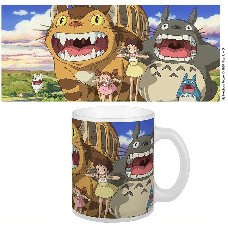 Studio Ghibli mug Nekobus & Totoro