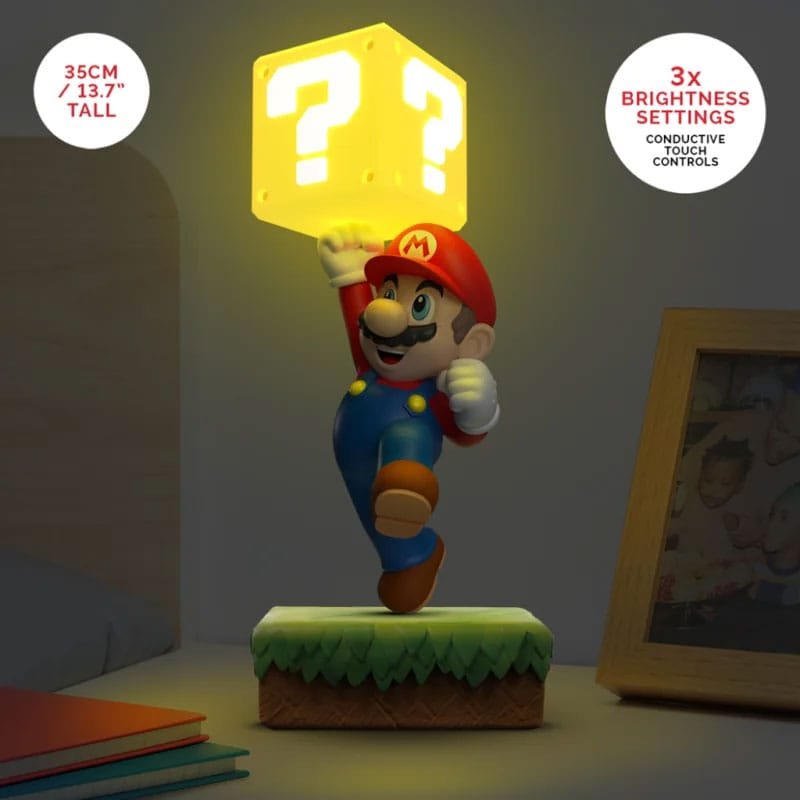 Super Mario lampe diorama Mario - nintendo - Goodies