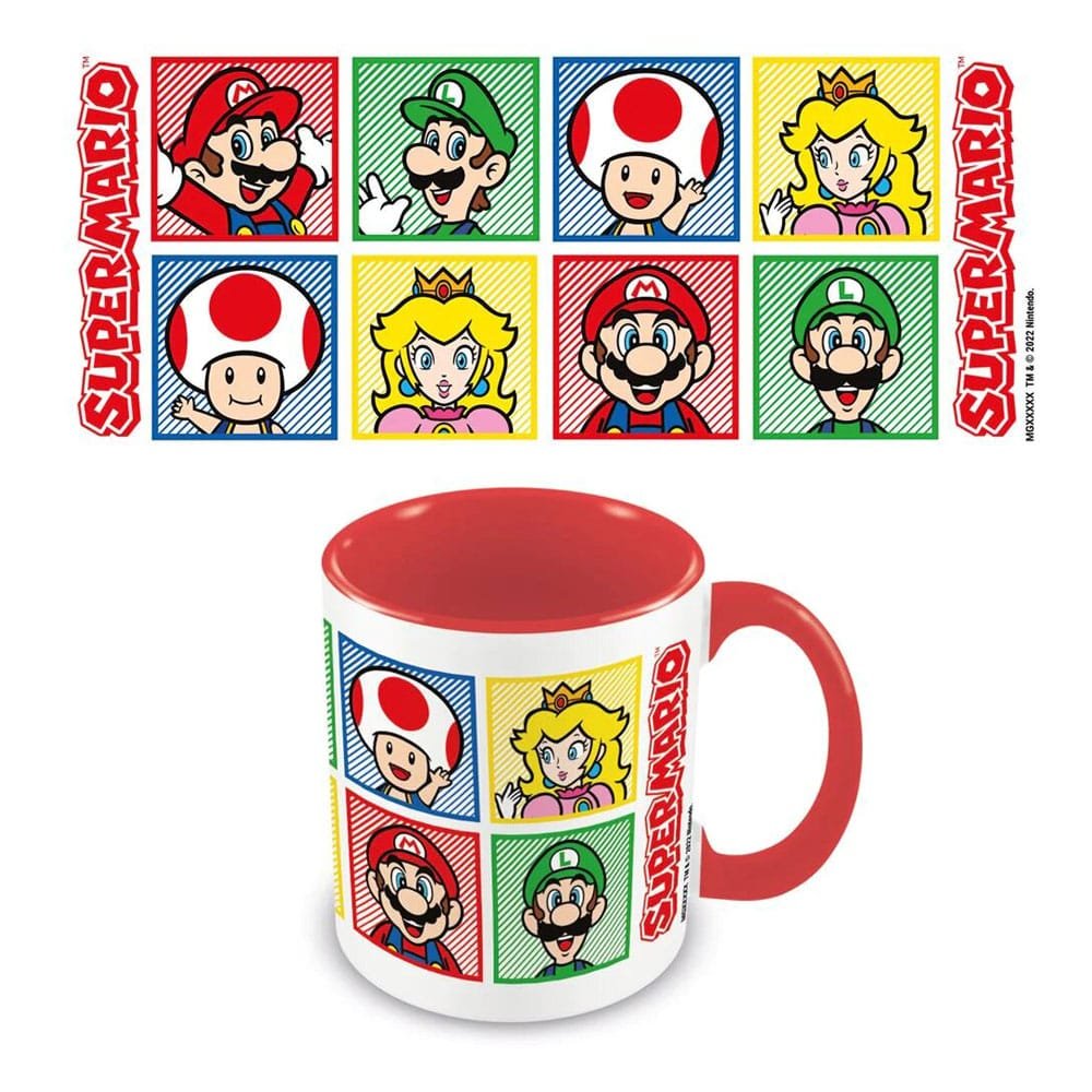 Super Mario mug Characters