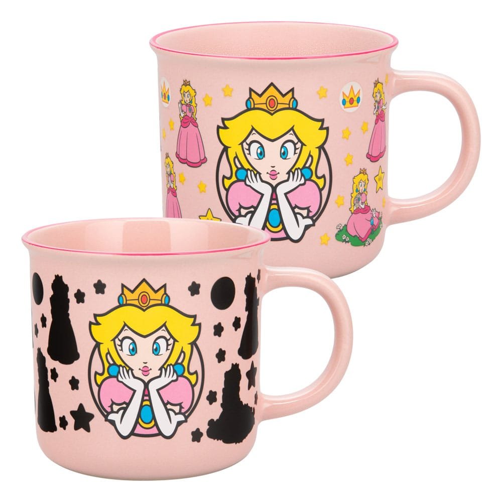 Super Mario mug effet thermique Princess Peach