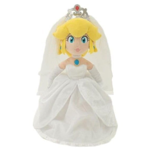 Super Mario peluche Princess Peach Wedding 40 cm