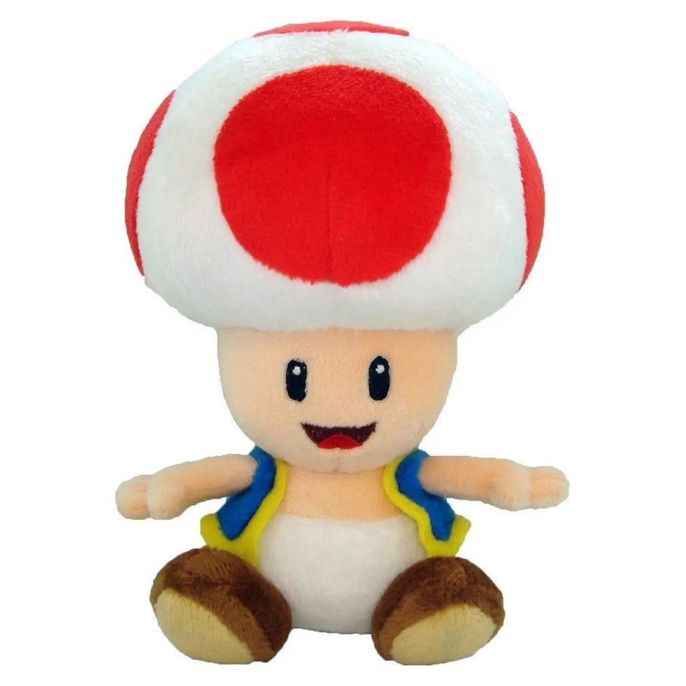 Super Mario peluche Toad 17 cm