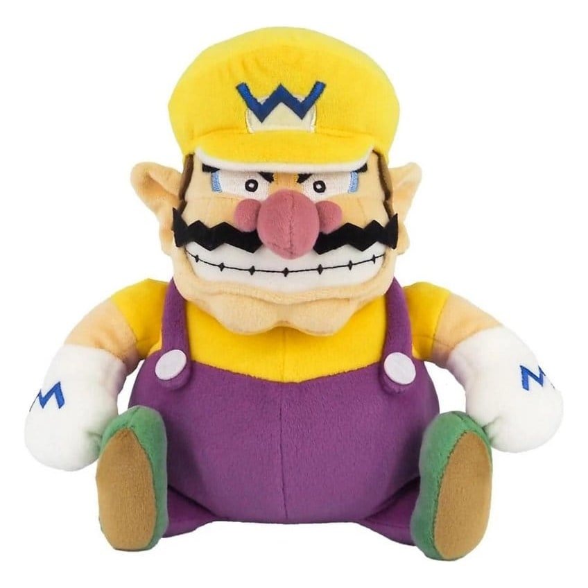 Super Mario peluche Wario 25 cm