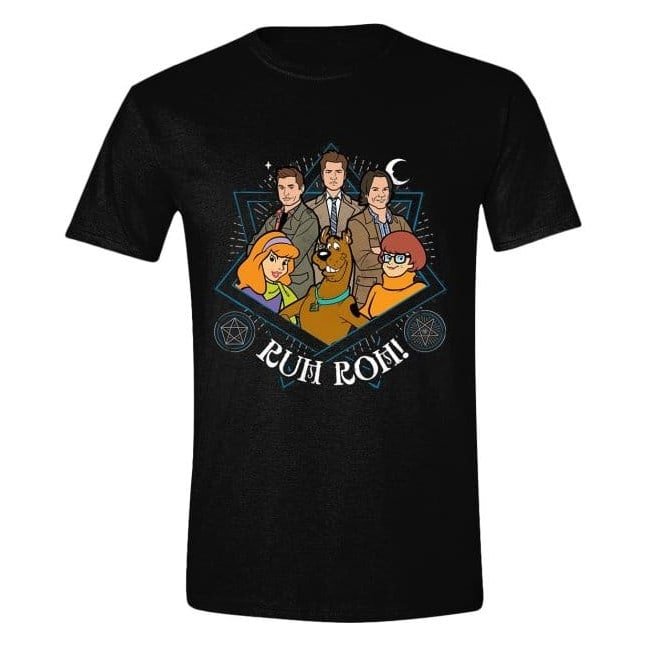 Supernatural T-Shirt Scoobynatural Group Ruh Roh (L) - Scooby-Doo