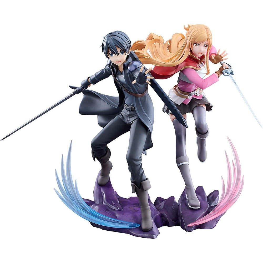 Sword Art Online statuette 1/7 Progressive Scherzo of Deep Night Kirito & Asuna - sword-art-online - Goodies