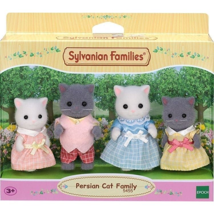 Sylvanian Families: Famille de Chats Persans Ensemble