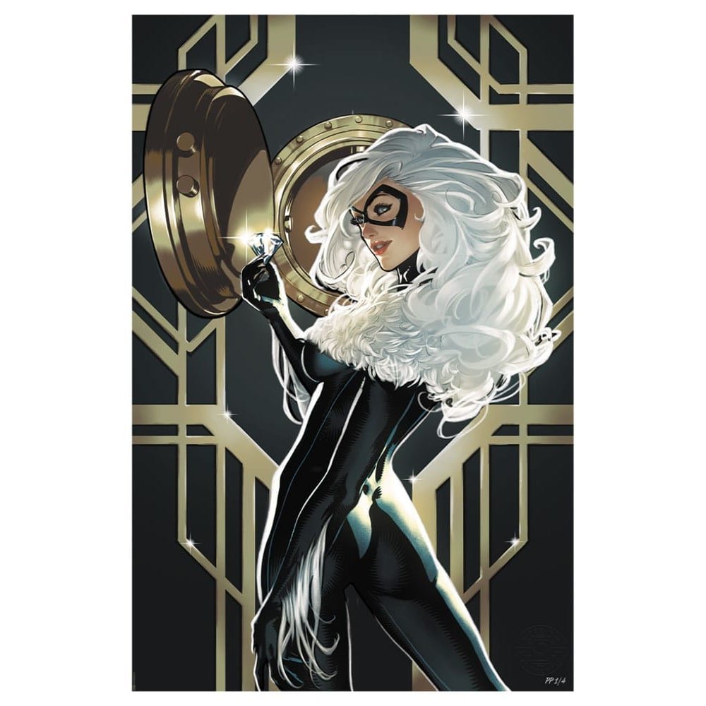The Amazing Spider-Man impression Art Print Black Cat Rider 61 x 41 cm - non enc - marvel - Goodies