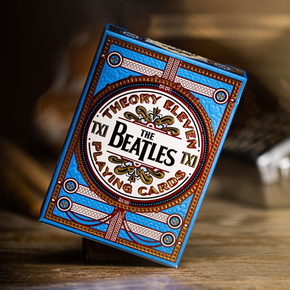 The Beatles jeu de cartes à jouer Blue Version - The Beatles