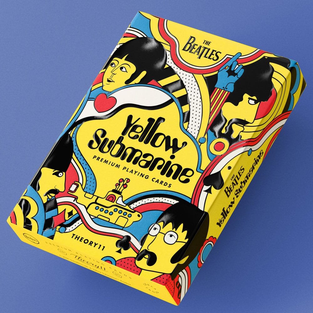 The Beatles jeu de cartes à jouer Yellow Submarine - The Beatles