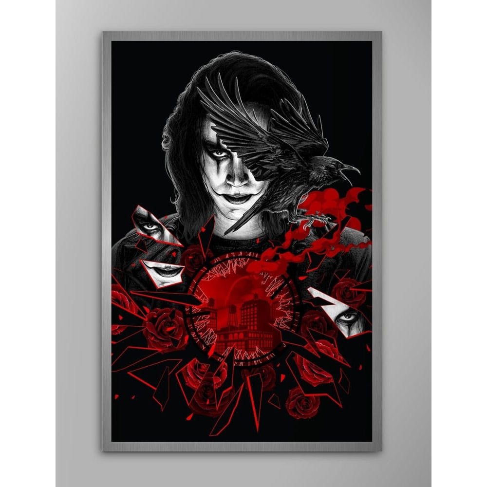 The Crow lithographie Limited Edition 51 x 76 cm