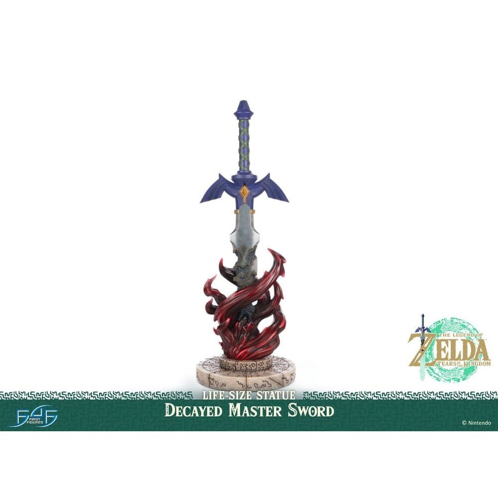 The Legend of Zelda: Tears of the Kingdom statuette 1/1 Decayed Master Sword 71 - the-legend-of-zelda - Goodies