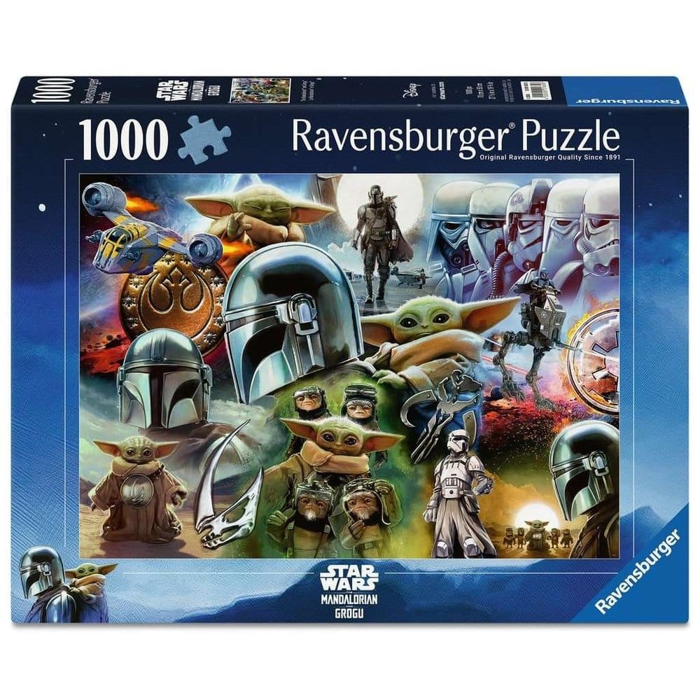 The Mandalorian et Grogu puzzle (1000 pièces) - type-puzzles