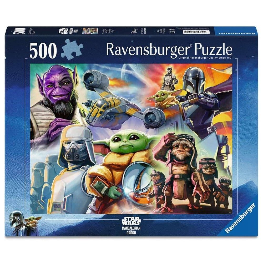 The Mandalorian et Grogu puzzle (500 pièces) - type-puzzles