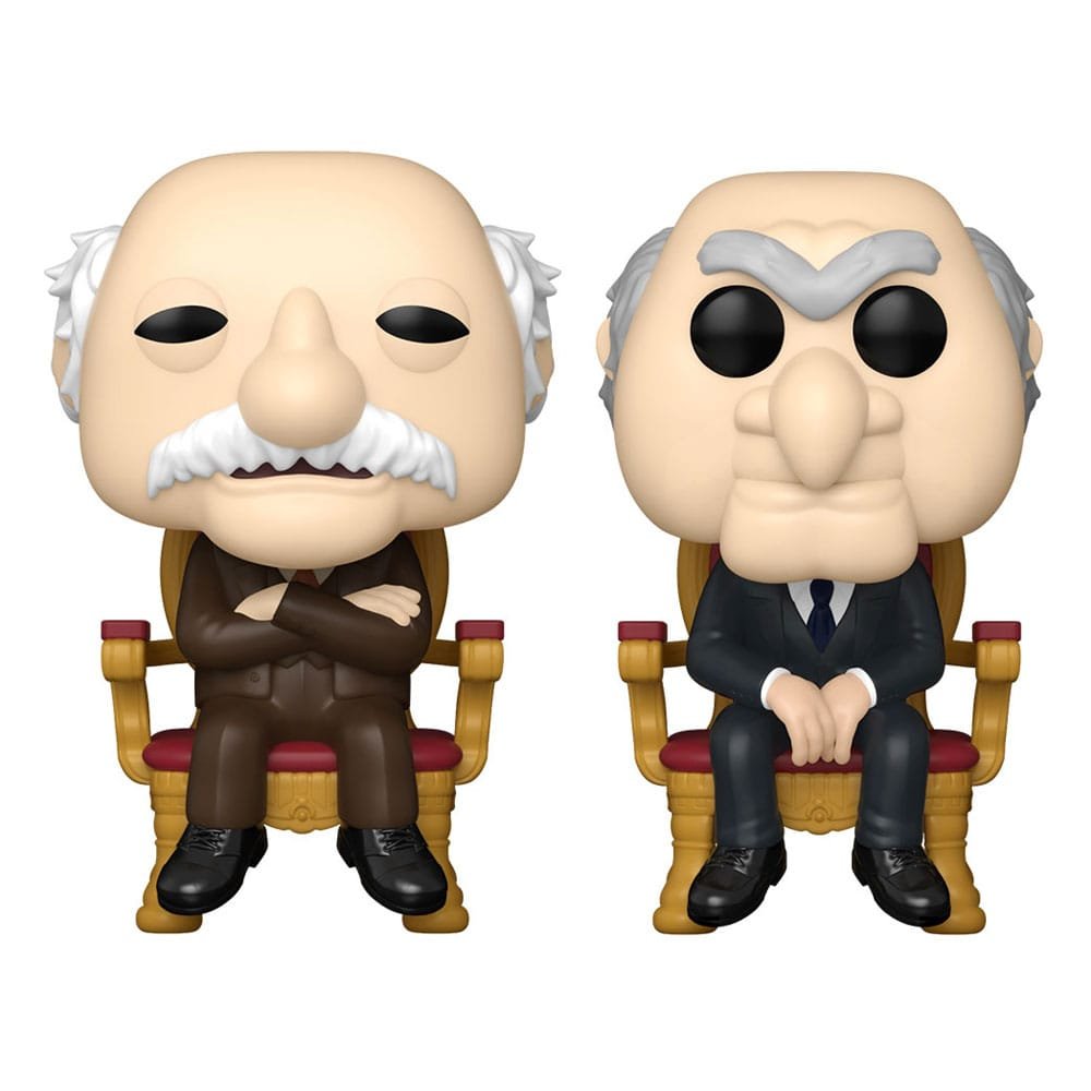 The Muppets POP! Television Vinyl pack 2 figurines Waldorf & Statler 9 cm - Muppet