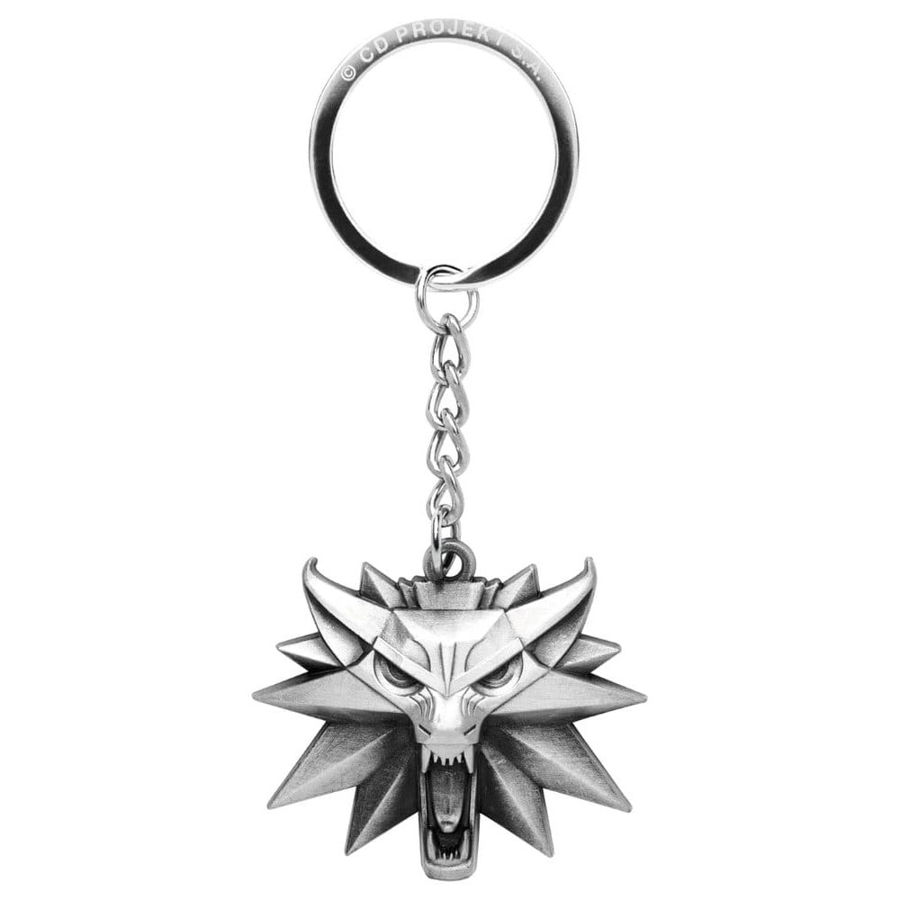 The Witcher 3 Porte-clés Wolf Medallion
