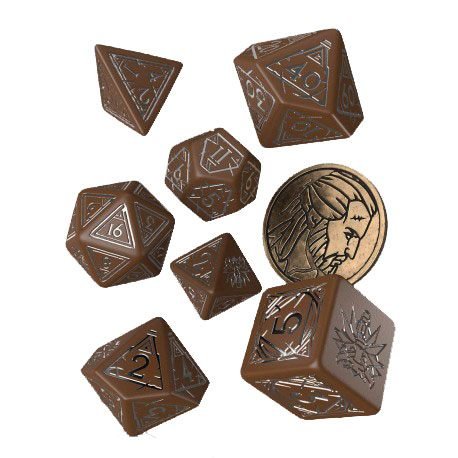 The Witcher pack dés Geralt Roach's Companion (7) - type-des