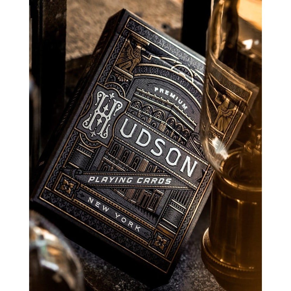 Theory 11 jeu de cartes à jouer Hudson noir - Theory 11