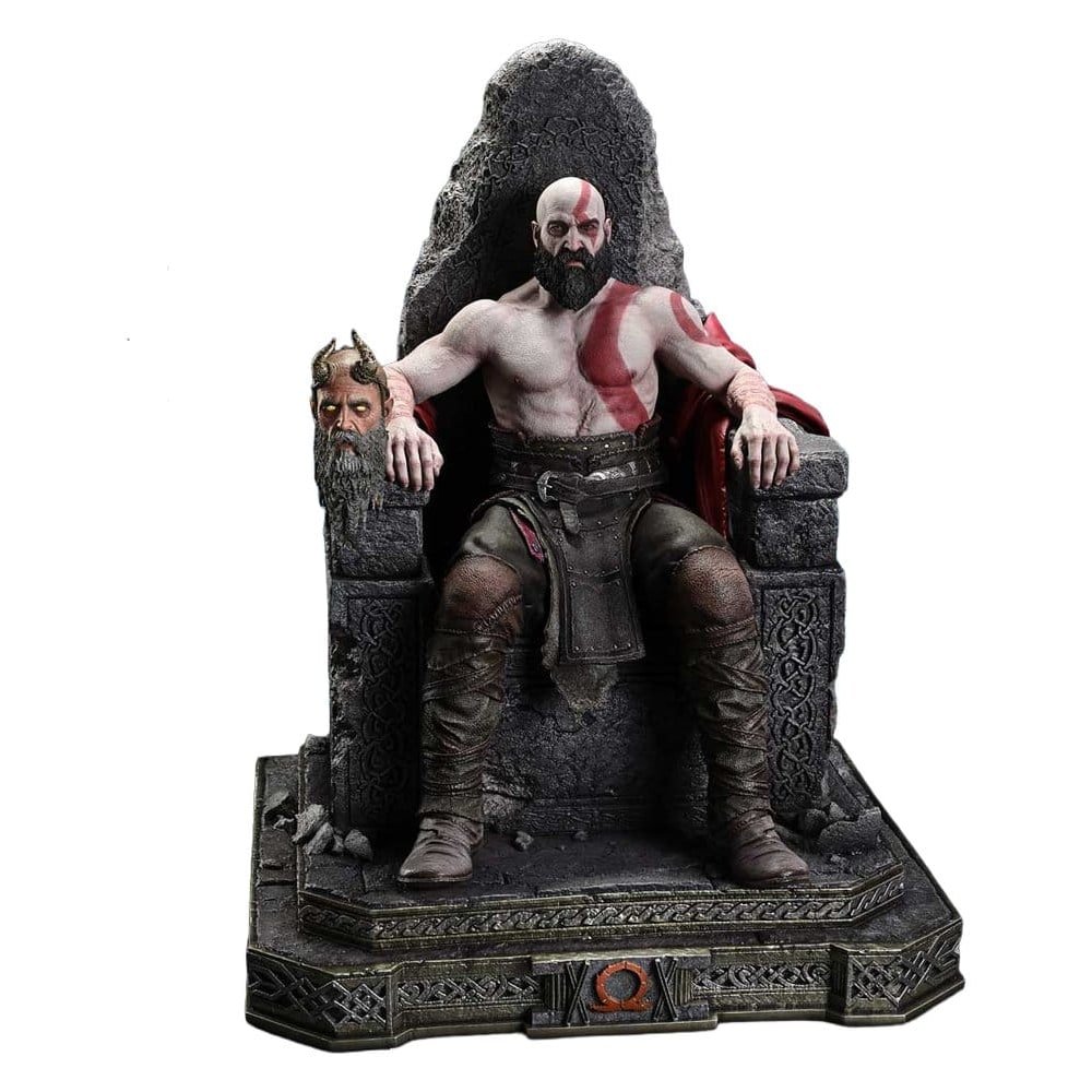 Throne Legacy God of War Series statuette 1/3 Ragnarok Master Thyself Kratos 67 - God of War