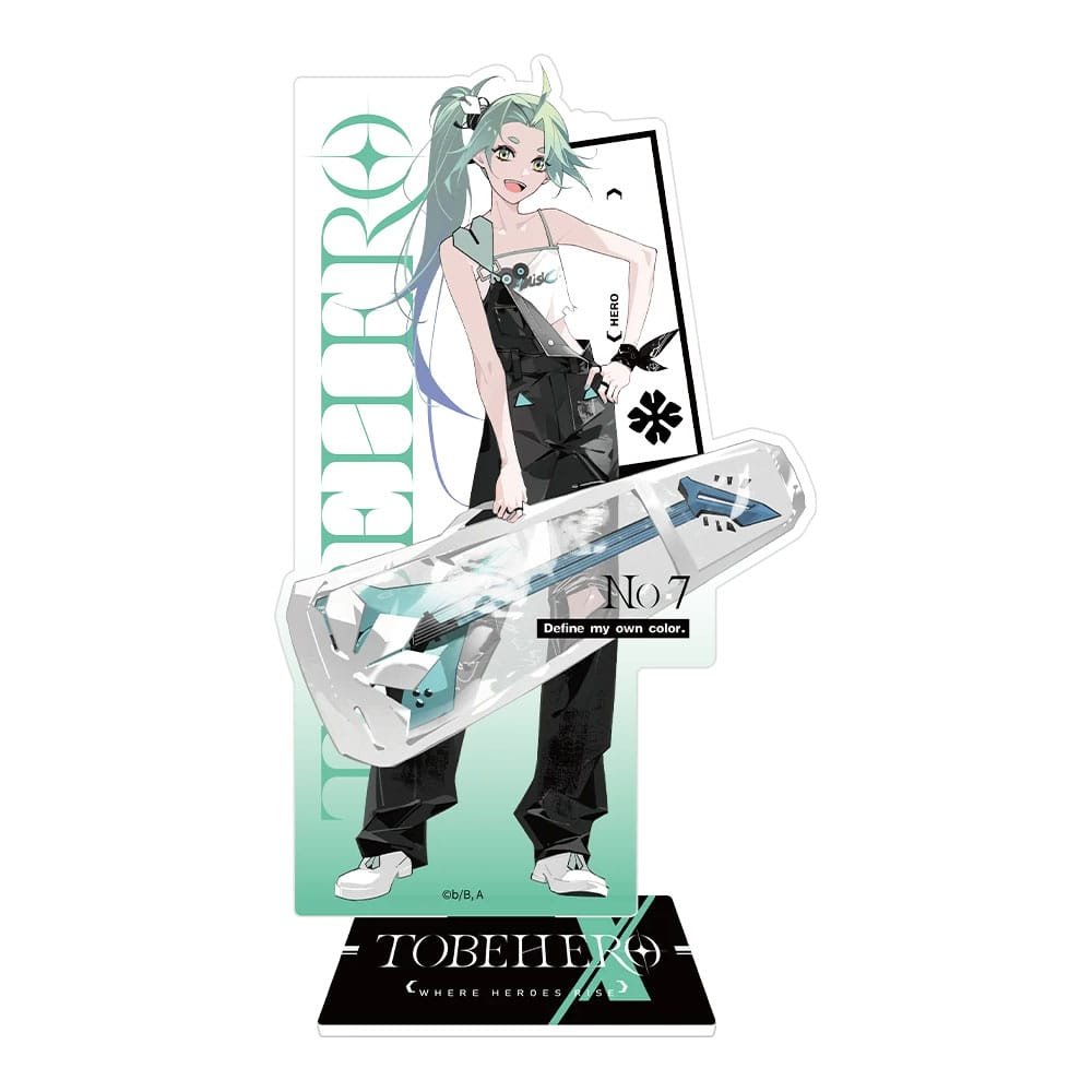 To Be Hero X figurine acrylique Hero Show Series Lucky Cyan 17 cm - To Be Hero X