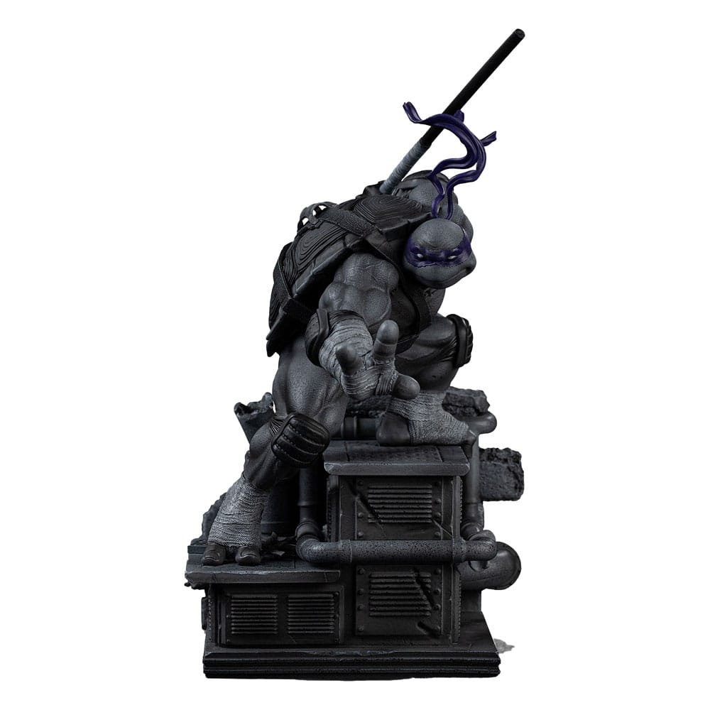 Tortues Ninja statuette 1/10 Art Scale Donatello Black and White Variant 26 cm h - tortues-ninja - Goodies