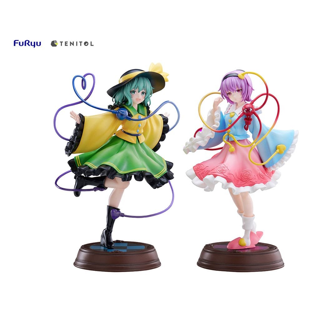 Touhou Project statuette PVC Tenitol Koishi Komeiji & Satori Komeiji 22 cm - Touhou Project