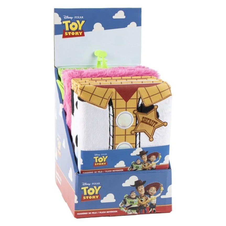 Toy Story Carnet en Peluche Présentoir (8)