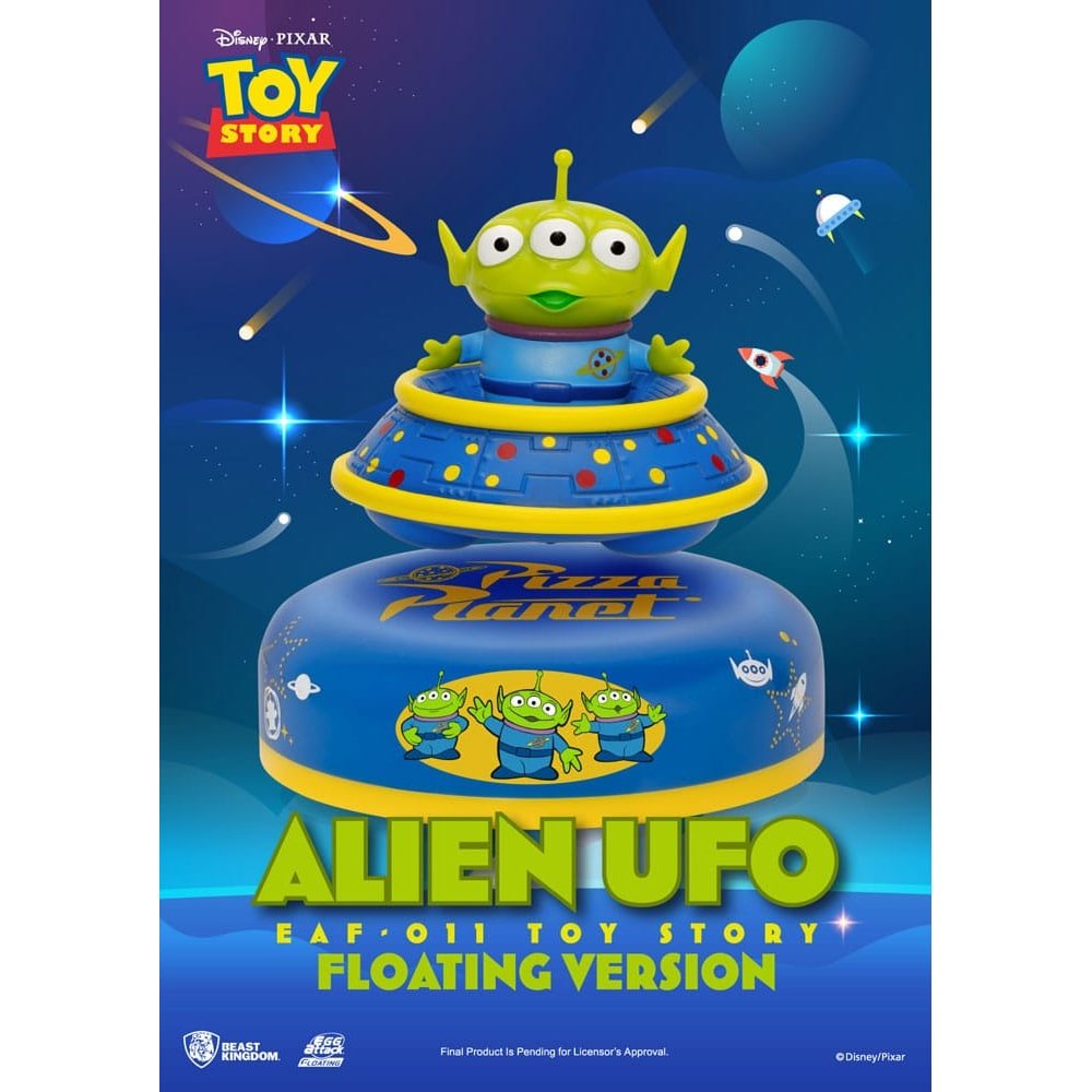 Toy Story diorama Egg Attack Alien UFO Floating Ver. 6 cm - type-vehicules