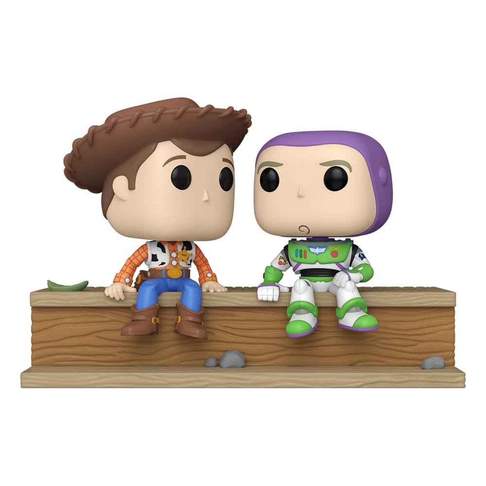Toy Story POP Moment Vinyl figurines Woody and Buzz (30th Anniversary) 9 cm - toy-story - Goodies