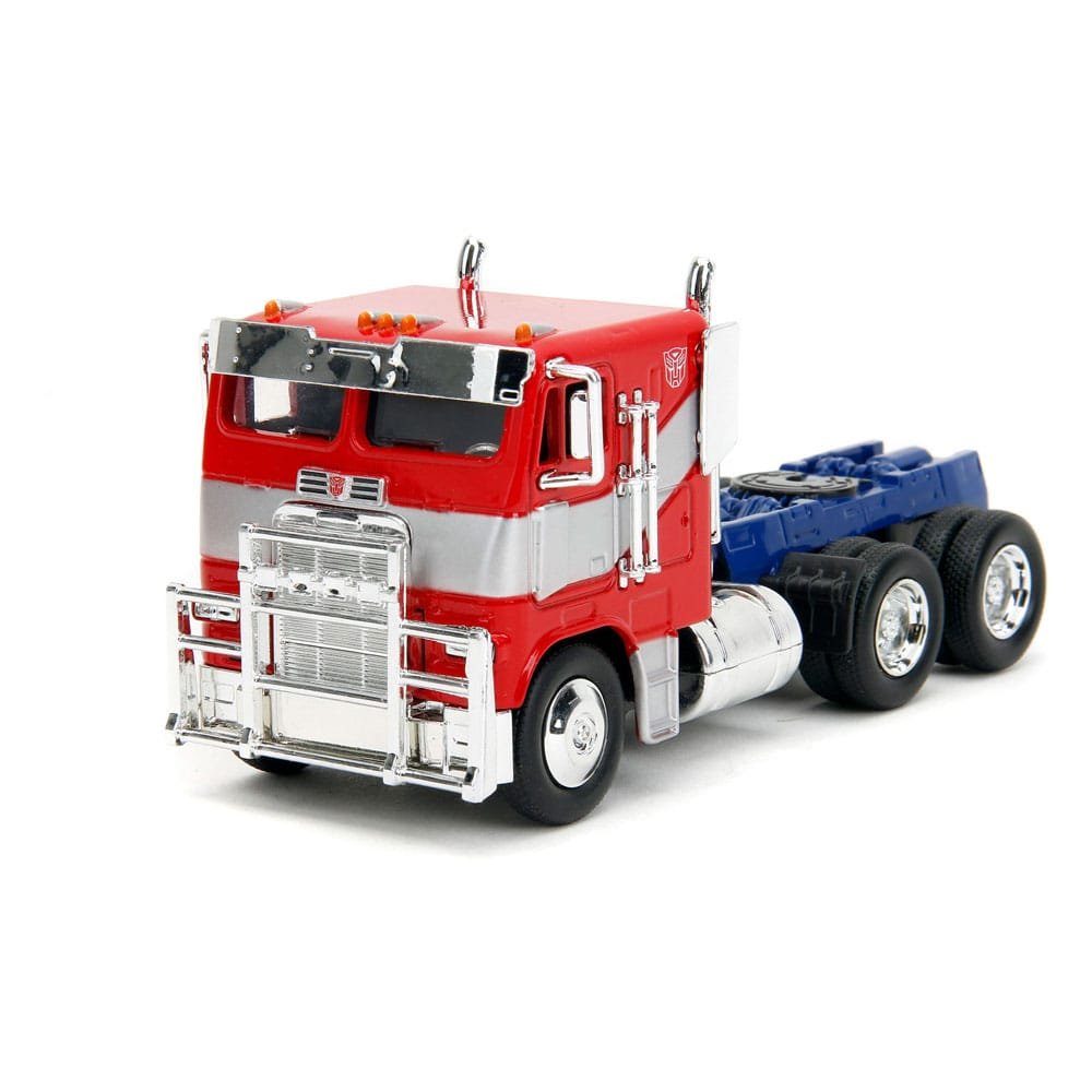 Transformers 1/32 T7 Optimus Prime Truck métal - type-vehicules