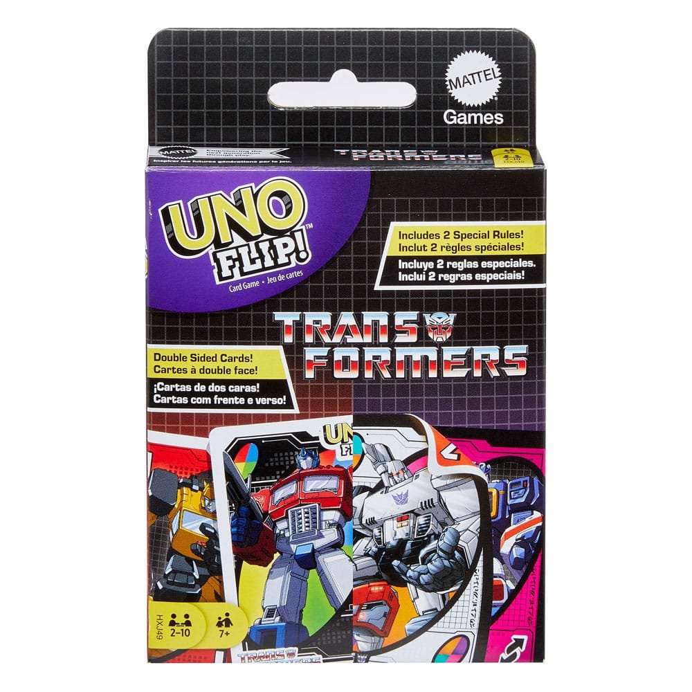 Transformers jeu de cartes UNO Flip! - type-jeux-de-cartes