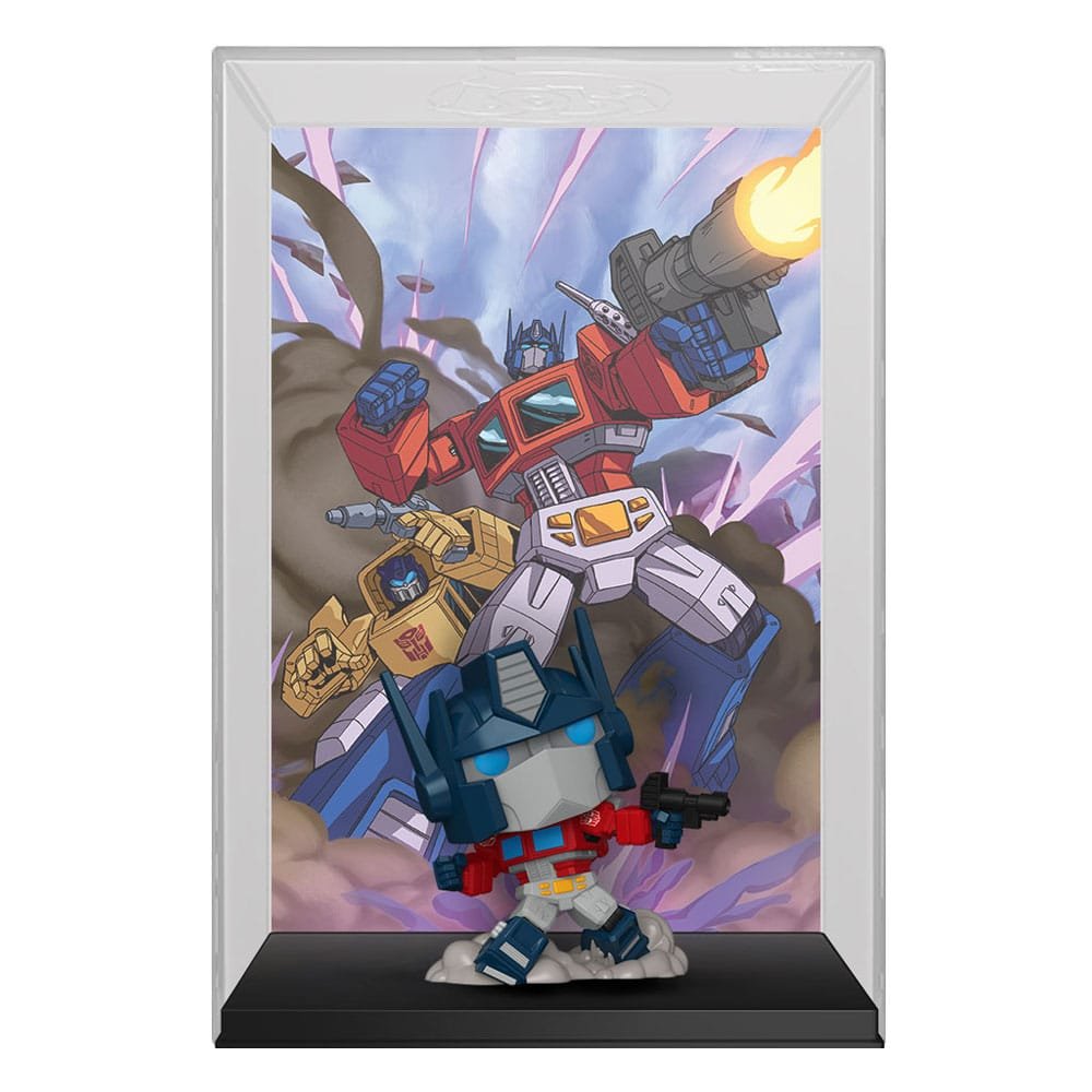 Transformers X MTG POP! Comic Covers Vinyl Figurine Optimus Prime (Magic the Gat - transformers - Goodies