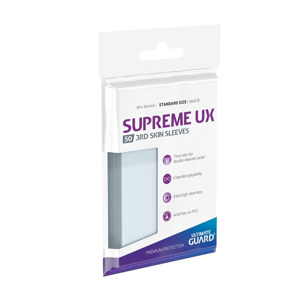 Ultimate Guard Supreme UX 3rd Skin Sleeves (50) - type-pochettes-pour-cartes-taille-standard