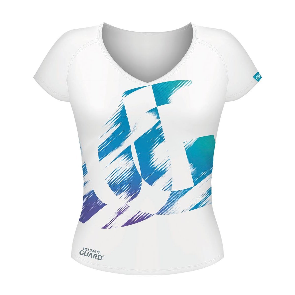 Ultimate Guard T-Shirt femme UG Distressed Blanc (L) - type-t-shirts