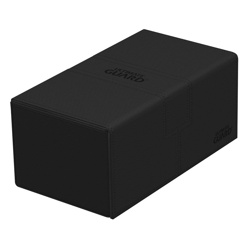 Ultimate Guard Twin Flip'n'Tray 200+ Xenoskin - Black - Ultimate Guard